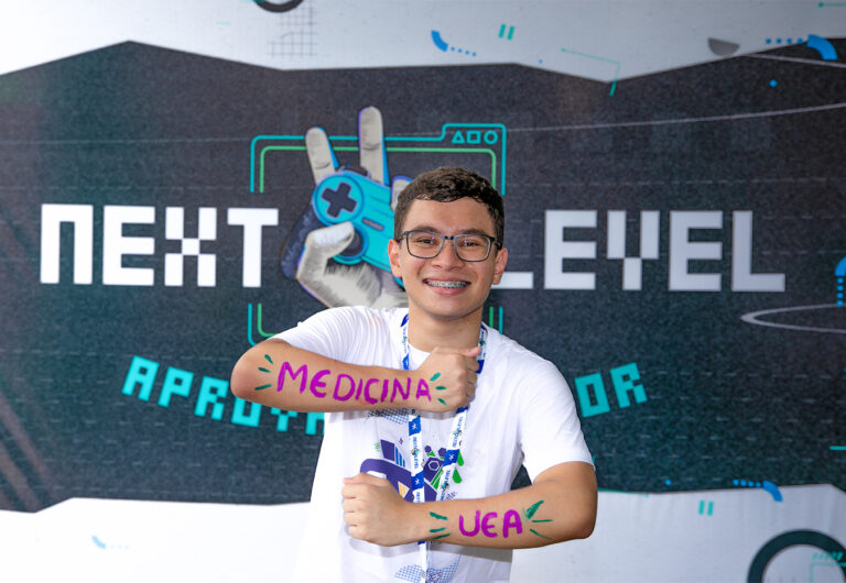 Kelvis, aluno da última turma de 9º ano.