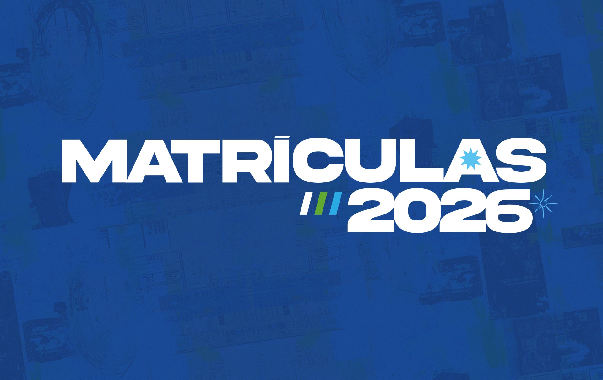 Matrículas 2026