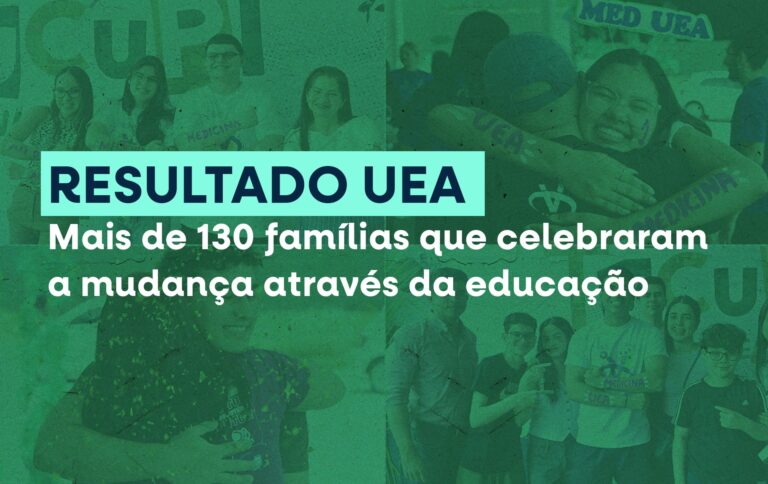 Famílias celebrando as aprovações